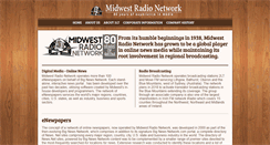 Desktop Screenshot of midwestradionetwork.com